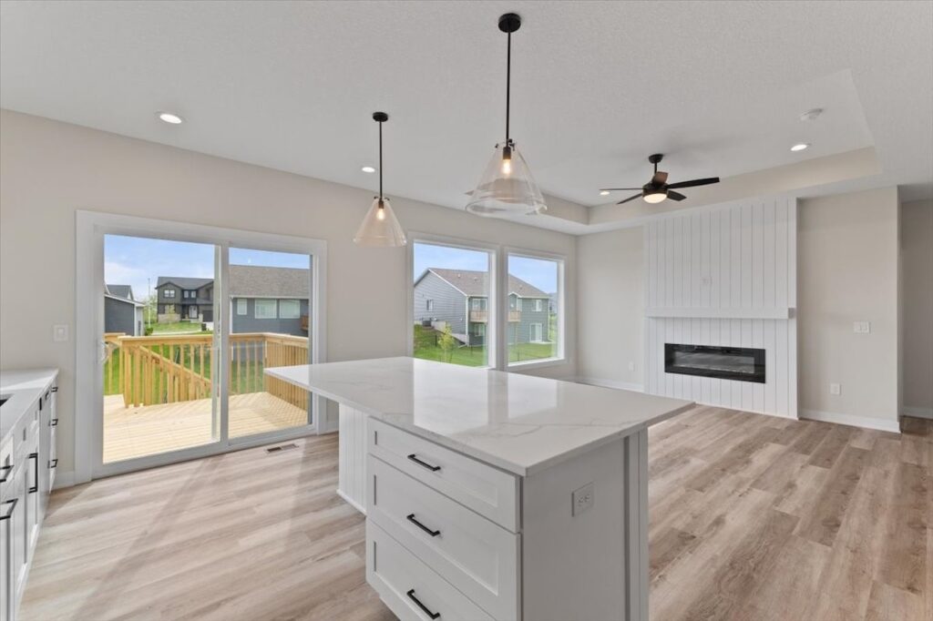 This is an image of our new available home's address - 575 NW Prairie Rose Ln in Waukee, IA